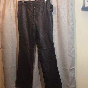 Soho style genuine leather pant by I.N.C Sz 8